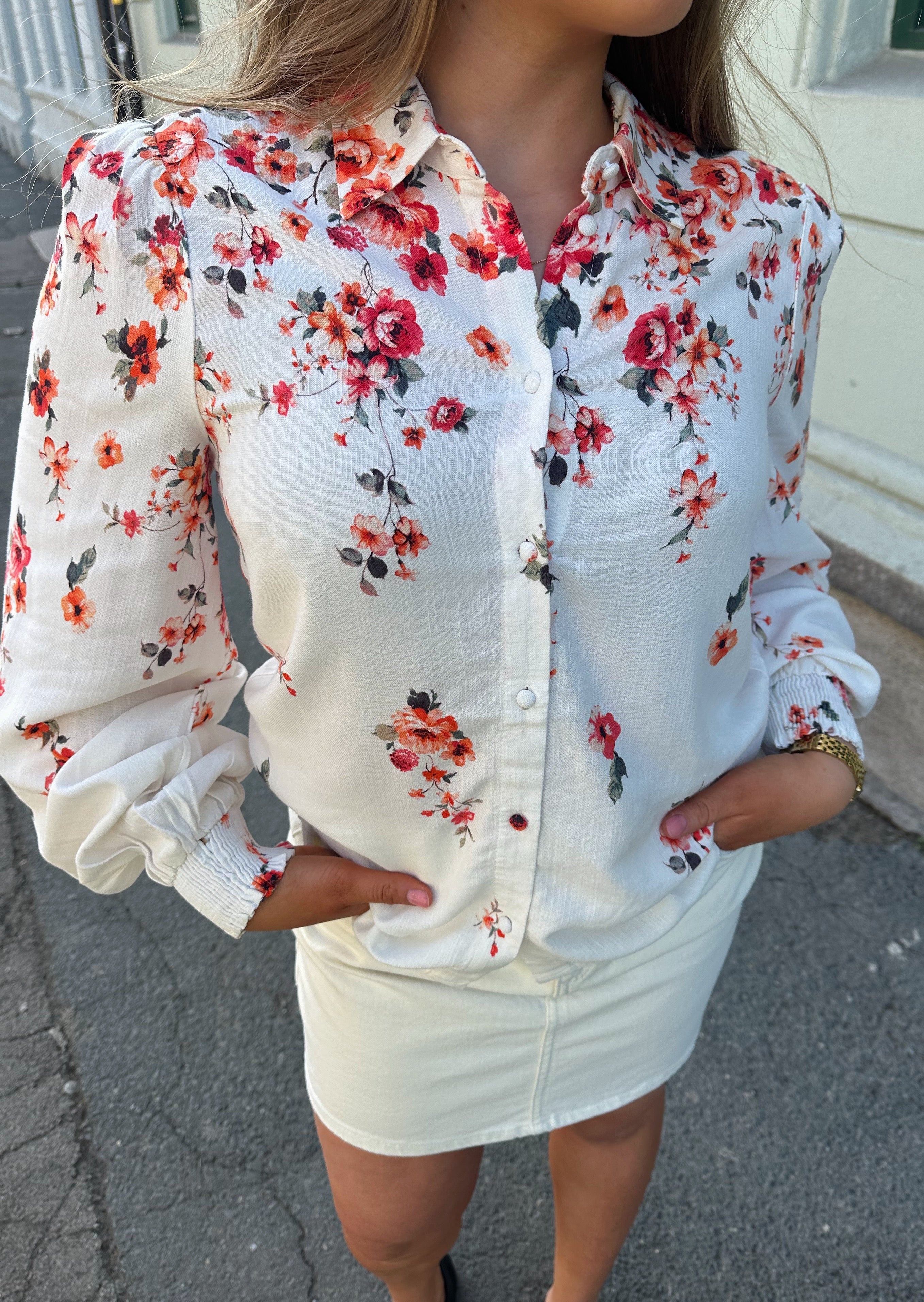 VIELMA Shirt - Cloud Dancer